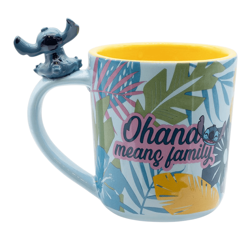 Hawaiian Stitch mok met 3D-handvat - Fans Geek Storeproduct_type#Disney
