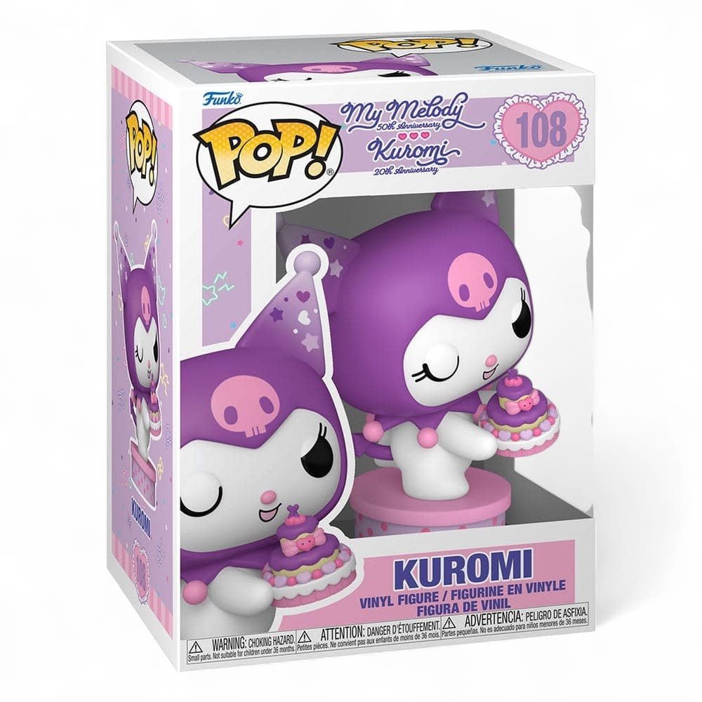 Hello Kitty and Friends POP! Vinyl Figure Kuromi with Cake (20th Anniversary) - Fans Geek Store