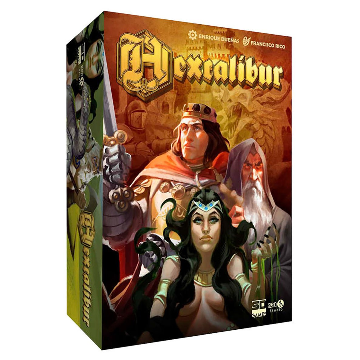 Hexcalibur board game (Spaans en Engels) - Fans Geek Store