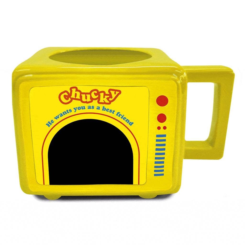 Child's Play: Chucky Heat Change Retro TV Mugs - Fans Geek Store