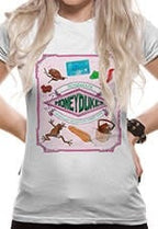 Harry Potter: Honeydukes Fitted T-shirt - White - Fans Geek Store