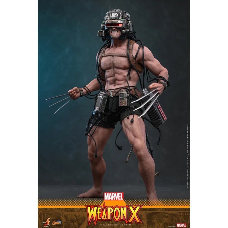 Hot Toys Marvel Comics Weapon X 1/6 Actiefiguur 31 cm - Fans Geek Storeproduct_typeHot Toys