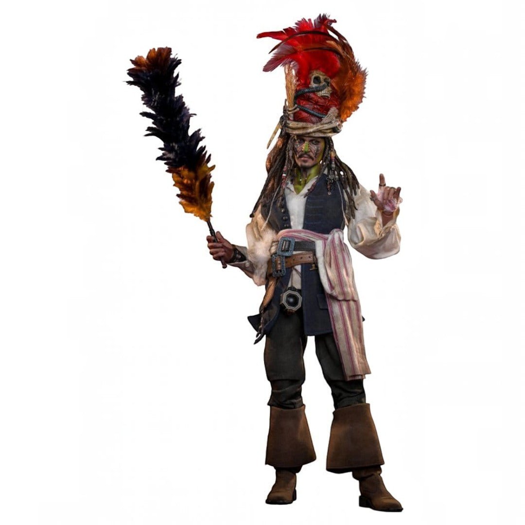 Hot Toys Movie Masterpiece Action Figure Pelegostos Chief Jack Sparrow 30 cm - Pre-Order - Fans Geek Storeproduct_typeHot Toys