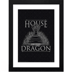 House of the Dragon Iron Throne ingelijste poster - Fans Geek Storeproduct_type#ABYstyle