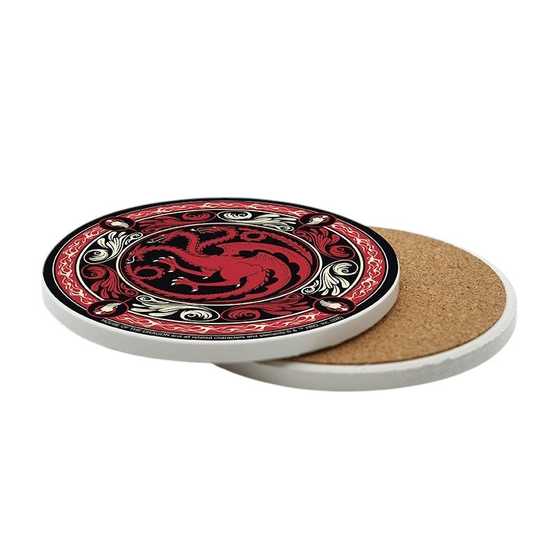 House of the Dragon Targaryen Keramische Onderzetter - Fans Geek Storeproduct_typeABYstyle