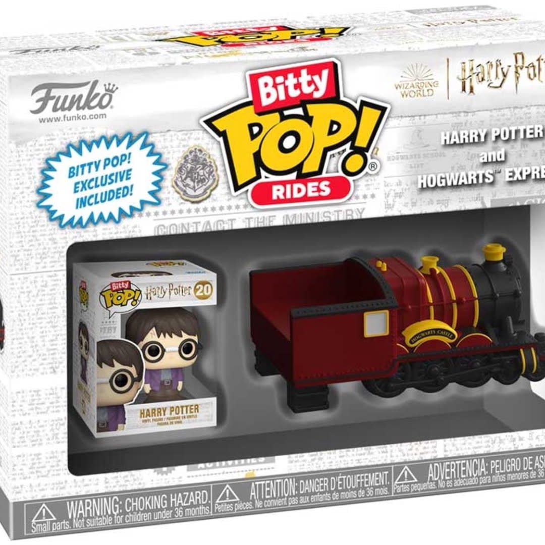 Harry Potter Bitty POP! Rides Vinyl Figure Harry Potter w/Hogwarts Express - Fans Geek Store