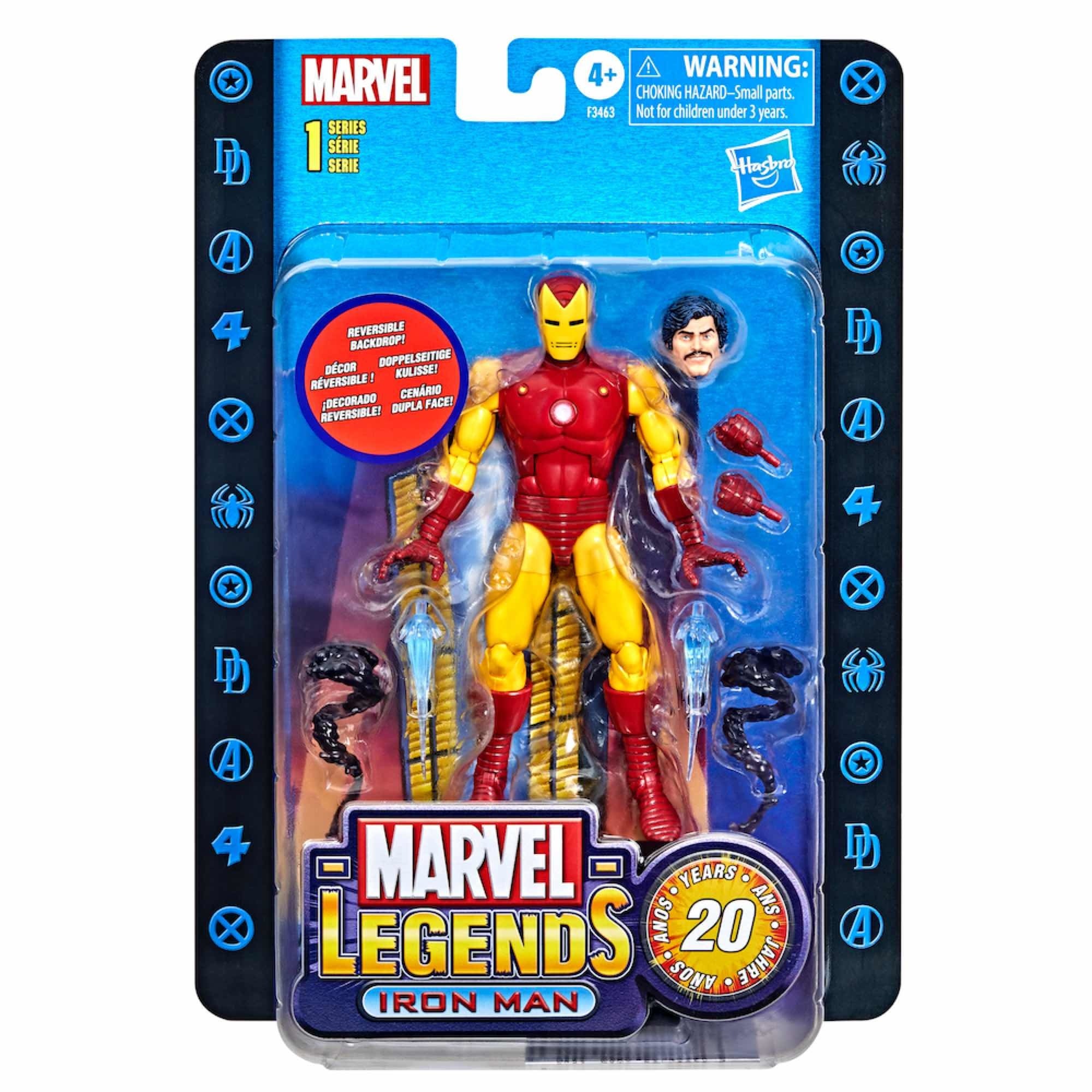 Marvel Legends: 20th Anniversary Series 1 - Action Figure Iron Man - Fans Geek Store