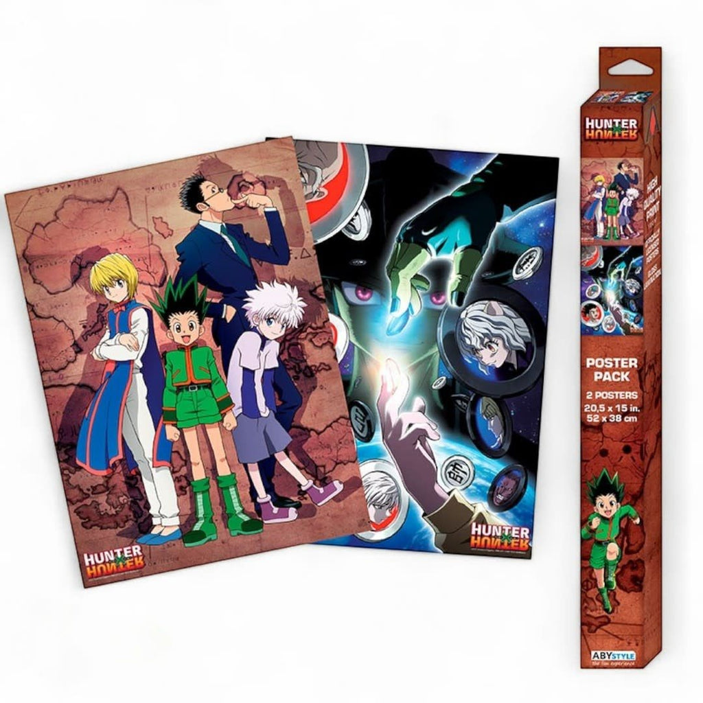 HUNTER X HUNTER - Set 2 Posters Chibi 52x38 - Fans Geek Store