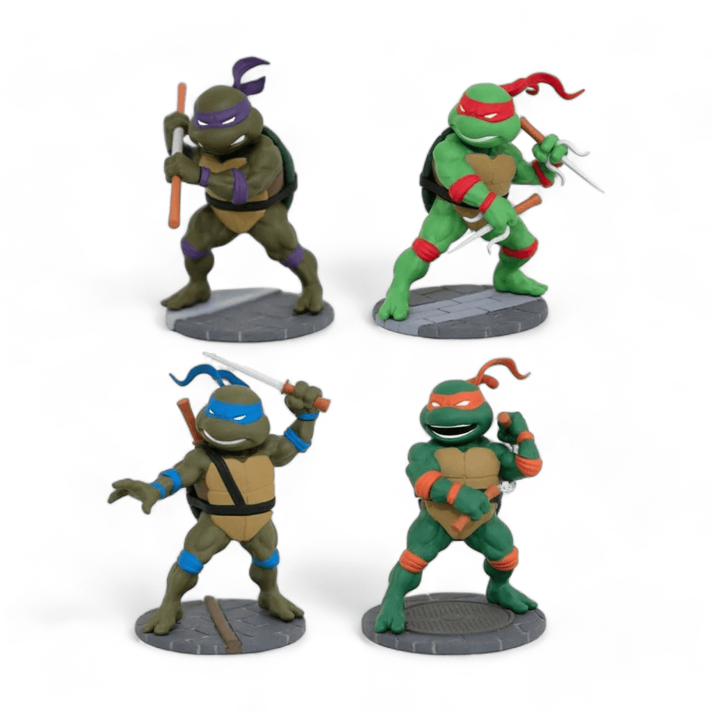 Teenage Mutant Ninja Turtles D - Formz Mini Figures 4 - Pack SDCC 2023 Exclusive 5 cm - Fans Geek Store