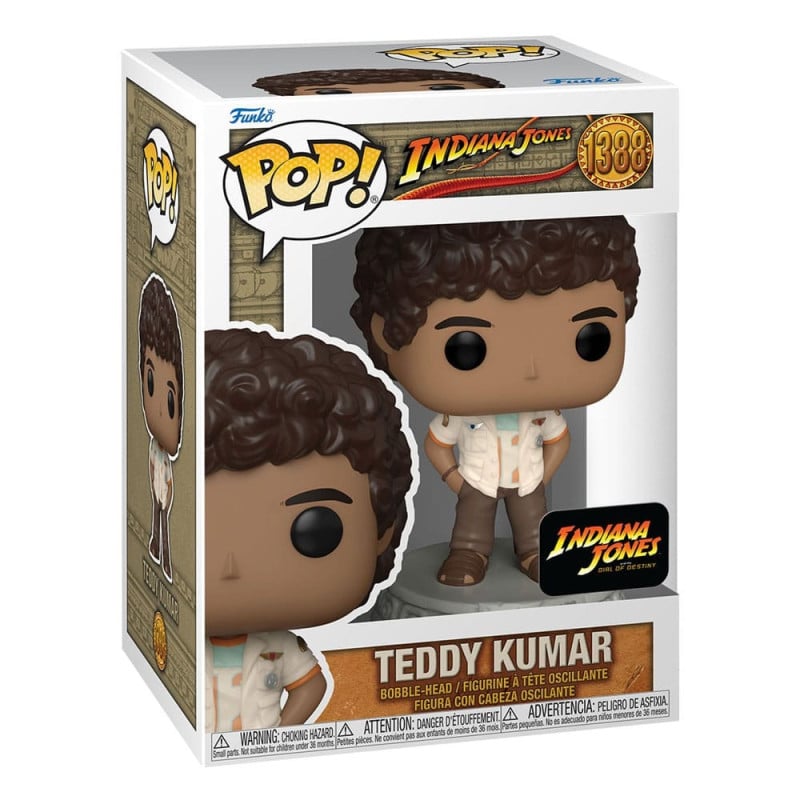 Indiana Jones 5 Figuur Teddy Kumar Funko Vinyl 9cm - Fans Geek Storeproduct_typeFunko