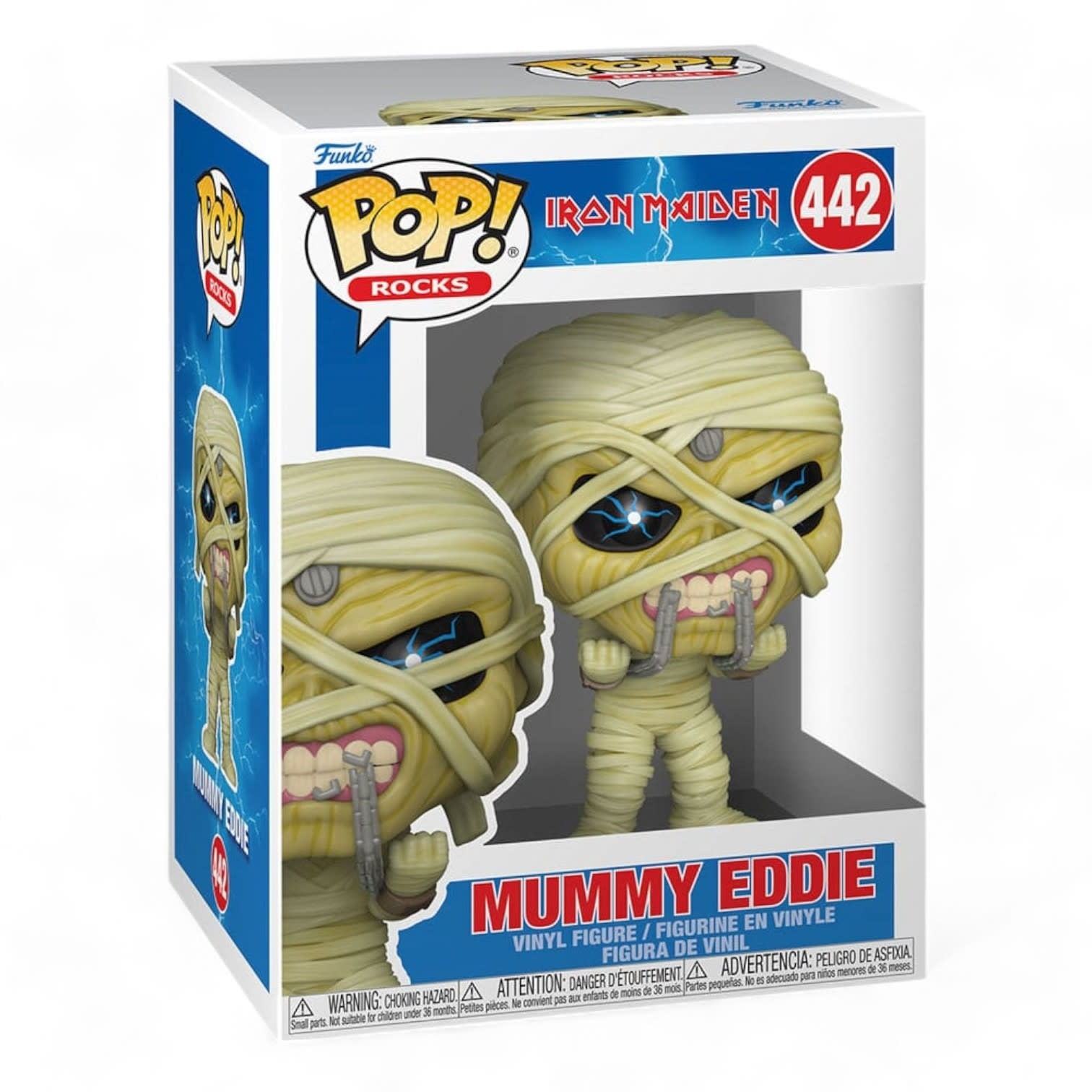 Iron Maiden POP! Rocks Vinyl Figure Eddie Mummy 9 cm - Fans Geek Store