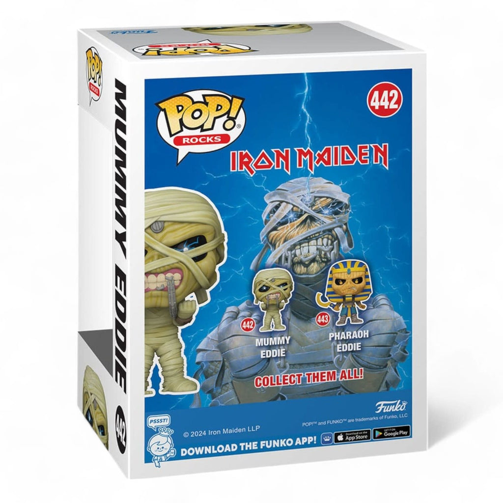 Iron Maiden POP! Rocks Vinyl Figure Eddie Mummy 9 cm - Fans Geek Store