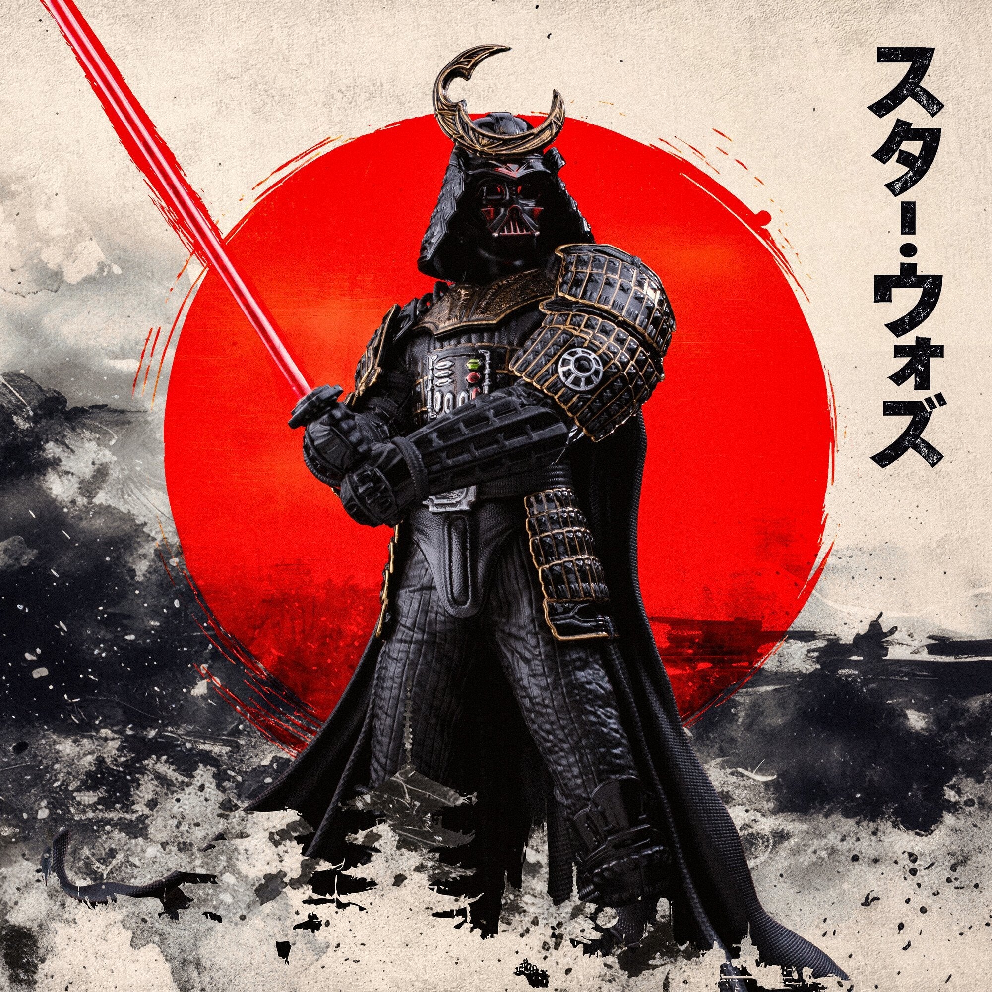 Iron Studios Darth Vader Samurai beeld 1/10 Star Wars - Fans Geek Storeproduct_typeIron Studios