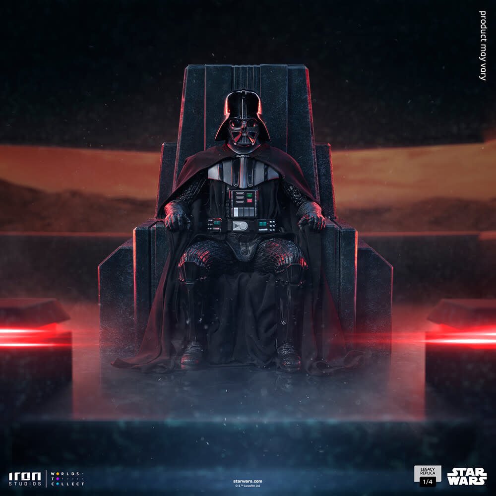 Star Wars: Obi - Wan Kenobi - Darth Vader on Throne Legacy Replica 1:4 Scale Statue - Fans Geek Store
