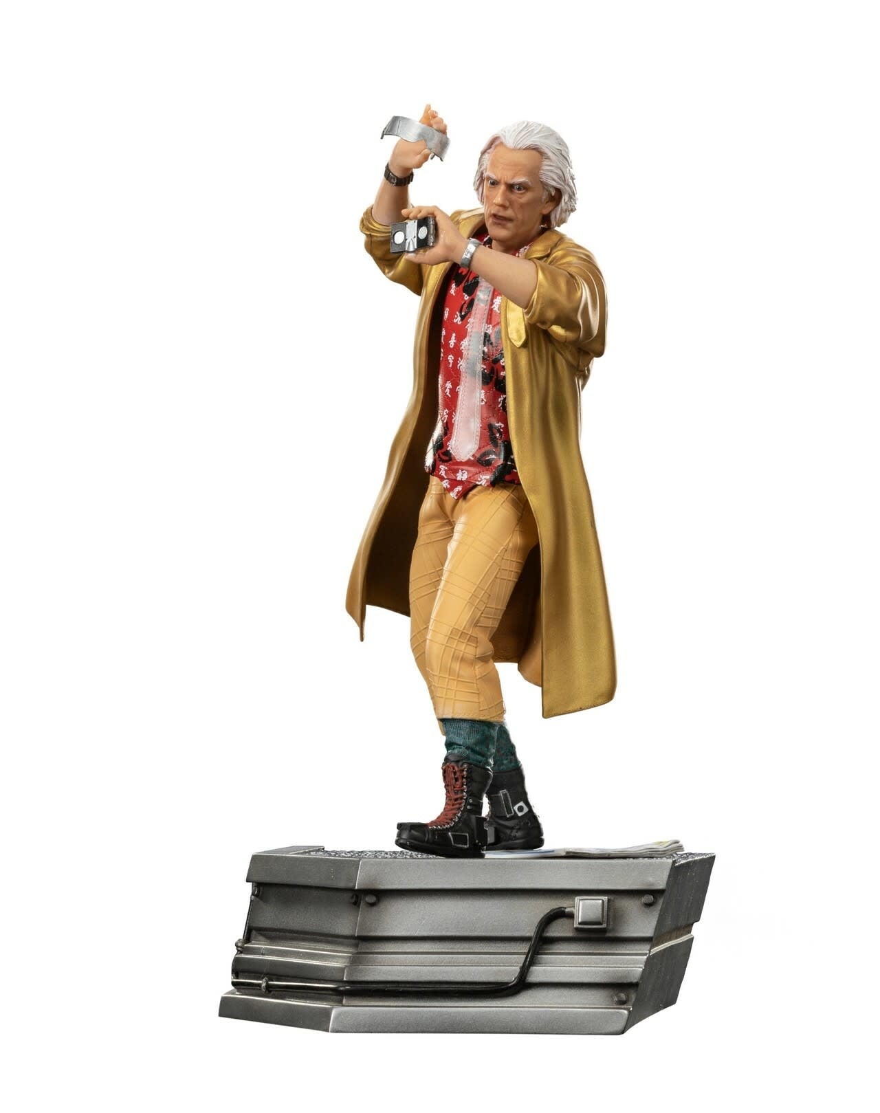 Back to the Future 2: Doc Brown in Alley 1:10 Scale Statue - Fans Geek Store