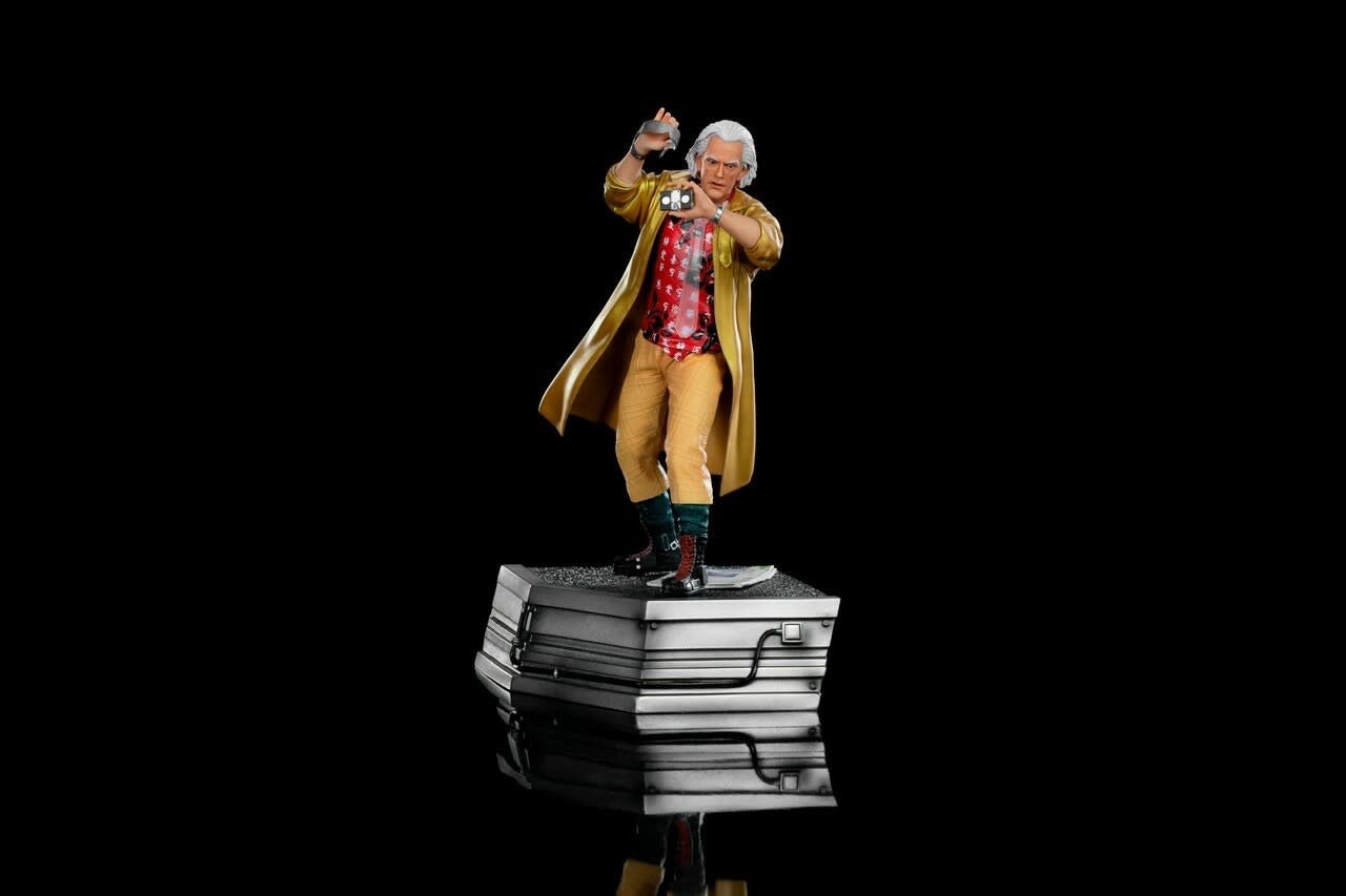 Back to the Future 2: Doc Brown in Alley 1:10 Scale Statue - Fans Geek Store