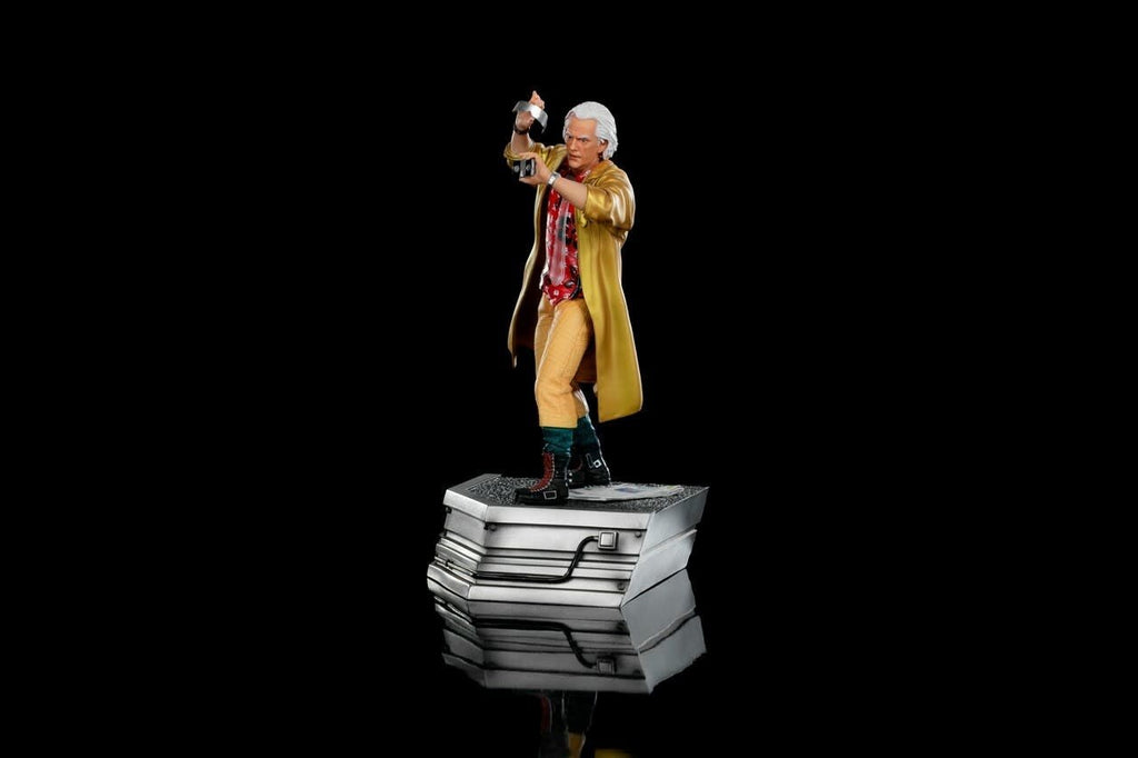 Back to the Future 2: Doc Brown in Alley 1:10 Scale Statue - Fans Geek Store