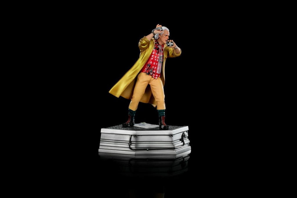 Back to the Future 2: Doc Brown in Alley 1:10 Scale Statue - Fans Geek Store