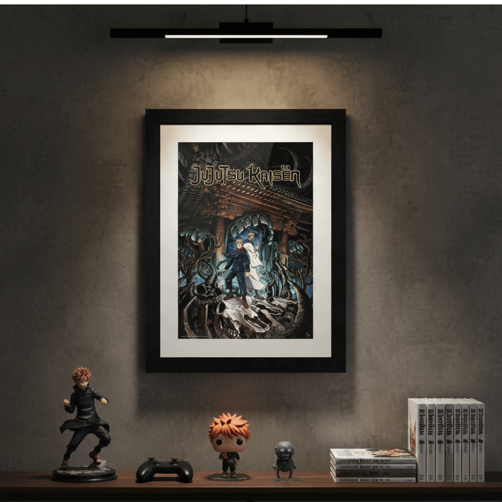 Itadori & Sukuna ingelijste poster – Jujutsu Kaisen - Fans Geek Storeproduct_type#GB Eye