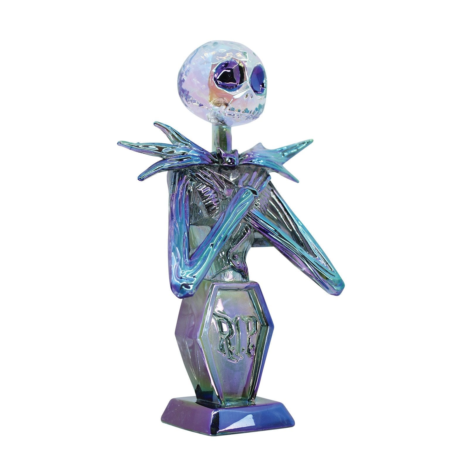 Jack Skellington Bust Facet Acrylic Nightmare Before Christmas Collectible - Fans Geek Storeproduct_typeEnesco