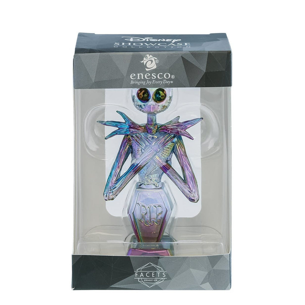 Jack Skellington Bust Facet Acrylic Nightmare Before Christmas Collectible - Fans Geek Storeproduct_typeEnesco