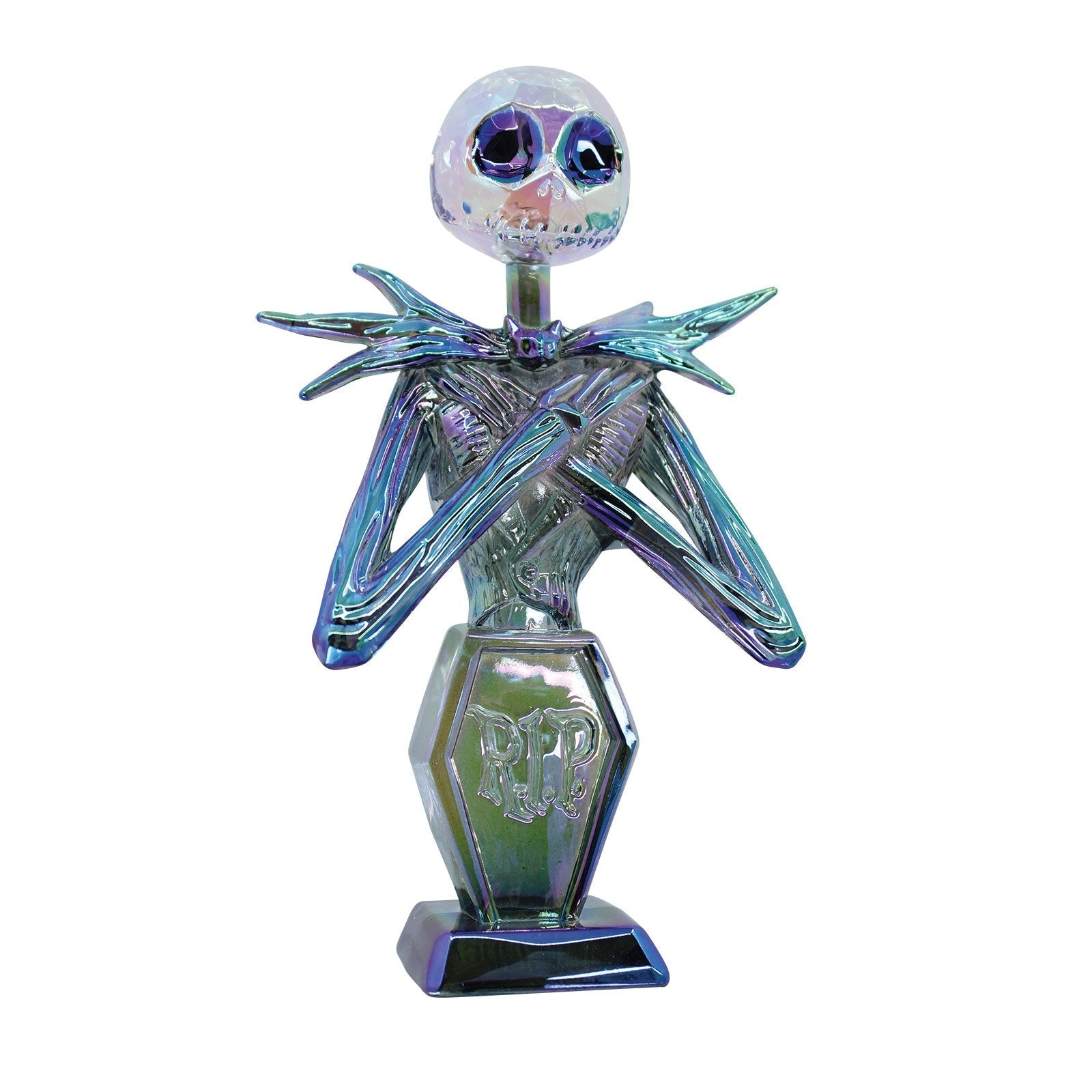 Jack Skellington Bust Facet Acrylic Nightmare Before Christmas Collectible - Fans Geek Storeproduct_typeEnesco