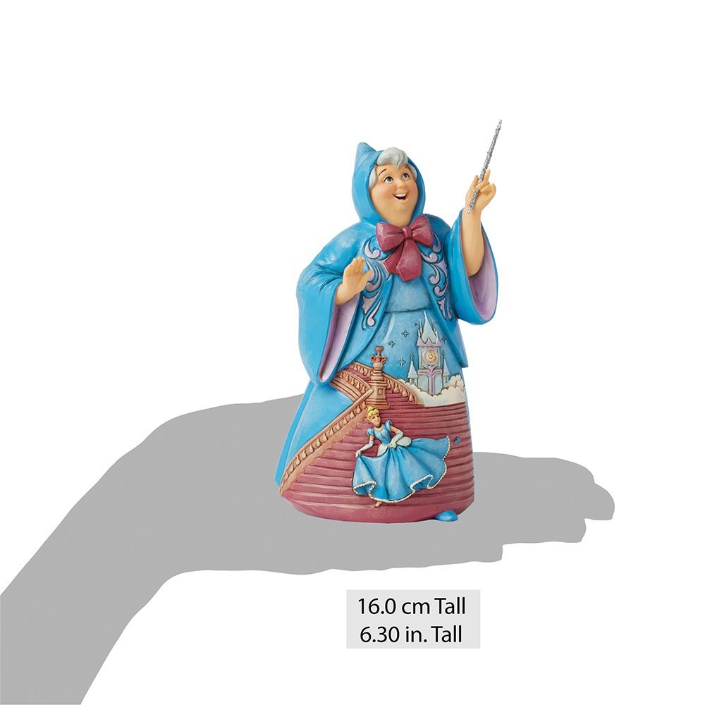 Jim Shore Disney Traditions - Cinderella Peetmoeder Beeldje 16cm - Fans Geek Storeproduct_typeDisney Traditions (Enesco)