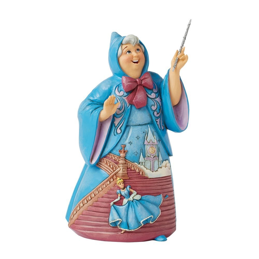 Jim Shore Disney Traditions - Cinderella Peetmoeder Beeldje 16cm - Fans Geek Storeproduct_typeDisney Traditions (Enesco)