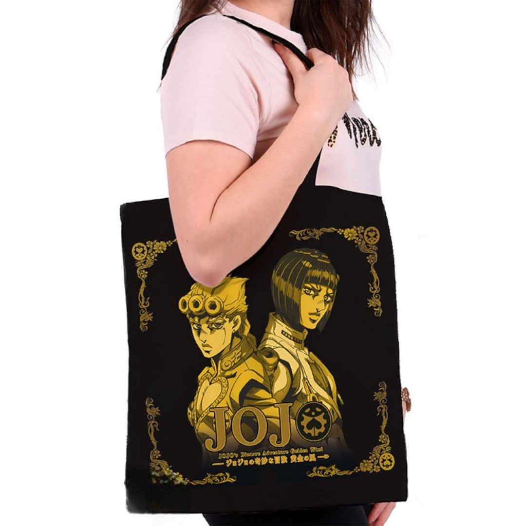 JOJO'S BIZARRE ADVENTURE - Tote Bag - "Giorno & Bruno" - Fans Geek Store