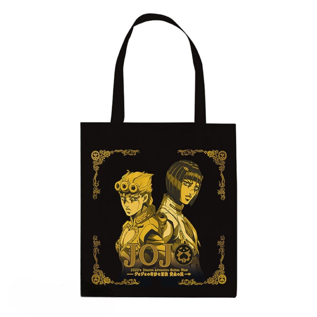 JOJO'S BIZARRE ADVENTURE - Tote Bag - "Giorno & Bruno" - Fans Geek Store