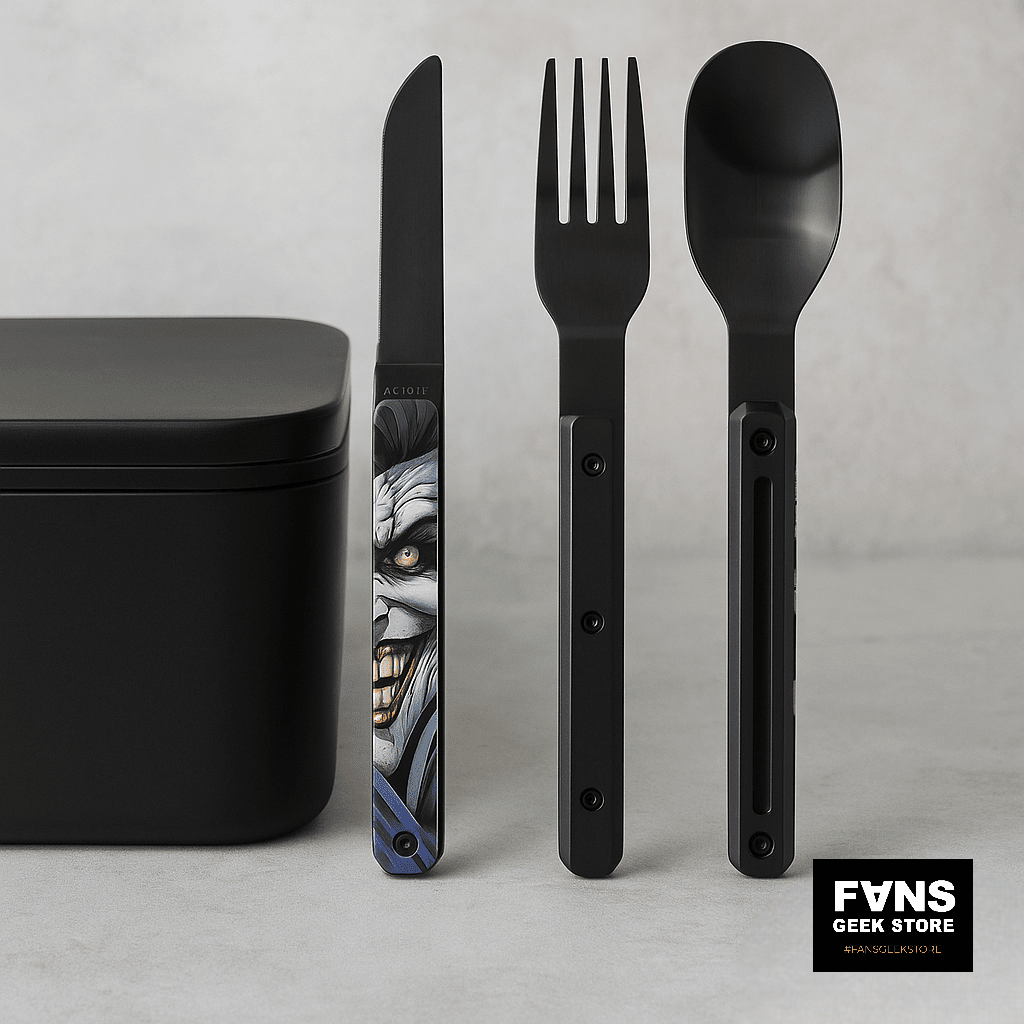 Magnetic cutlery black mirror Joker - Fans Geek Store