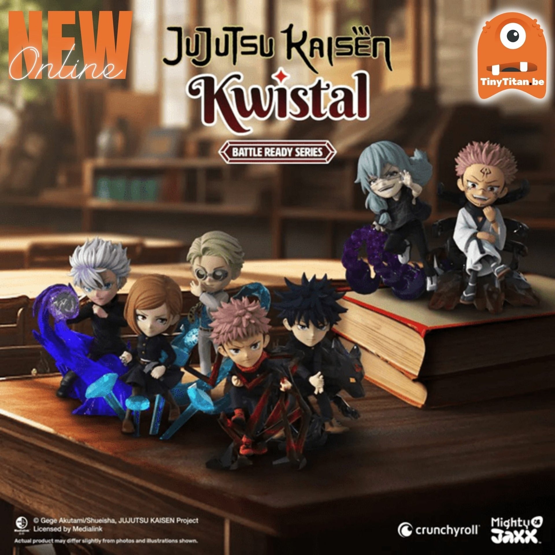 Jujutsu Kaisen Battle Ready Blindbox Figuur - Kwistal by Mighty Jaxx - Fans Geek Storeproduct_typeMighty Jaxx