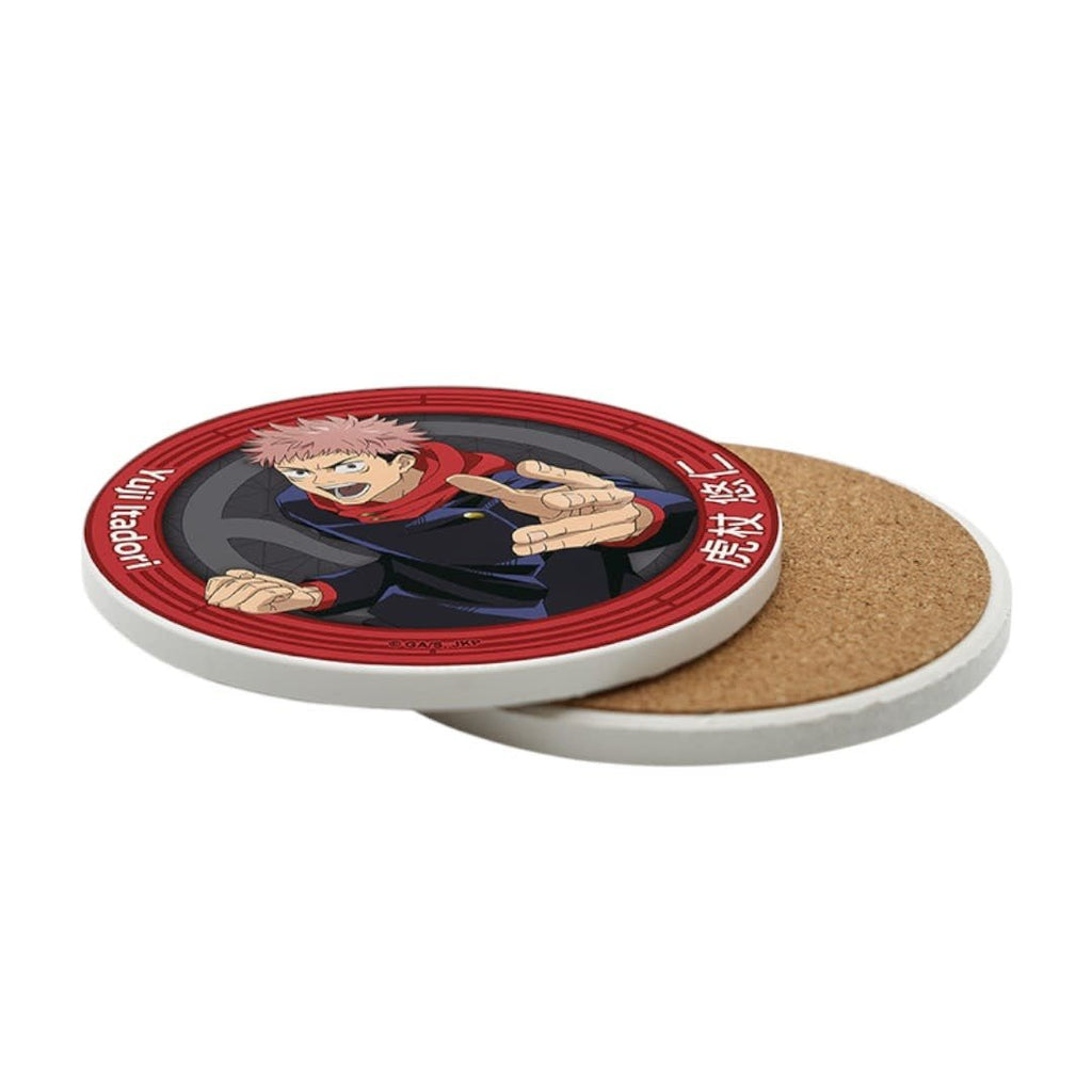 JUJUTSU KAISEN - Ceramic Coasters "Yuji Itadori" - Fans Geek Store