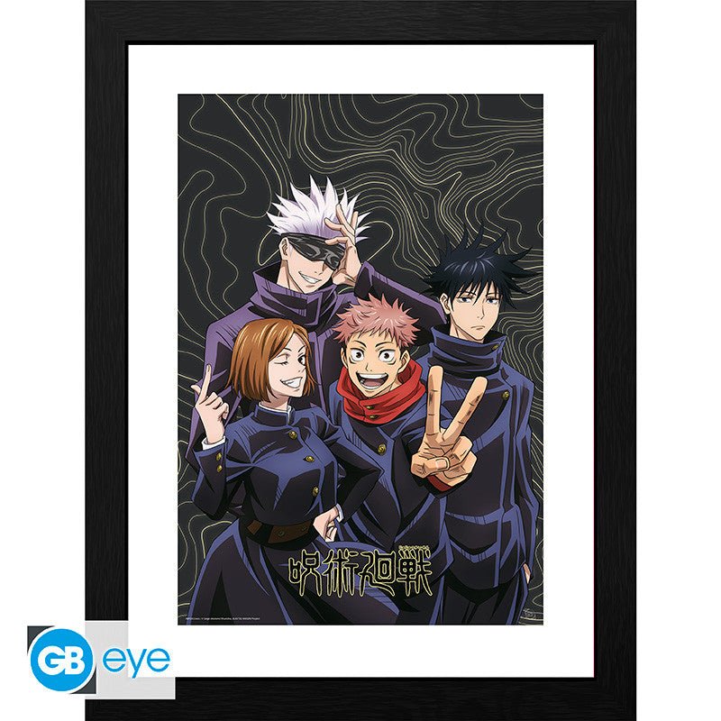 JUJUTSU KAISEN - Framed print "Team picture" - Fans Geek Storeproduct_typeABYstyle