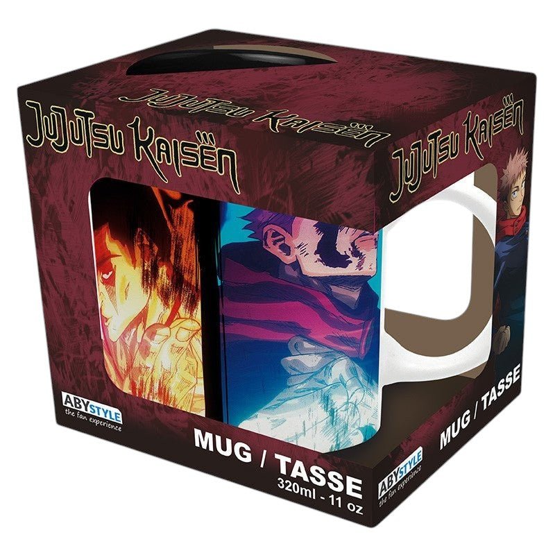 Jujutsu Kaisen Mok 320 ml - Yuji & Aoi vs Mahito - Fans Geek Storeproduct_typeABYstyle