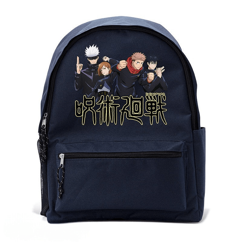 Jujutsu Kaisen rugzak met Gojo en team – 18 liter - Fans Geek Storeproduct_type#ABYstyle