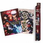 JUJUTSU KAISEN - Set 2 Posters Chibi 52x38 - Group and schools - Fans Geek Store