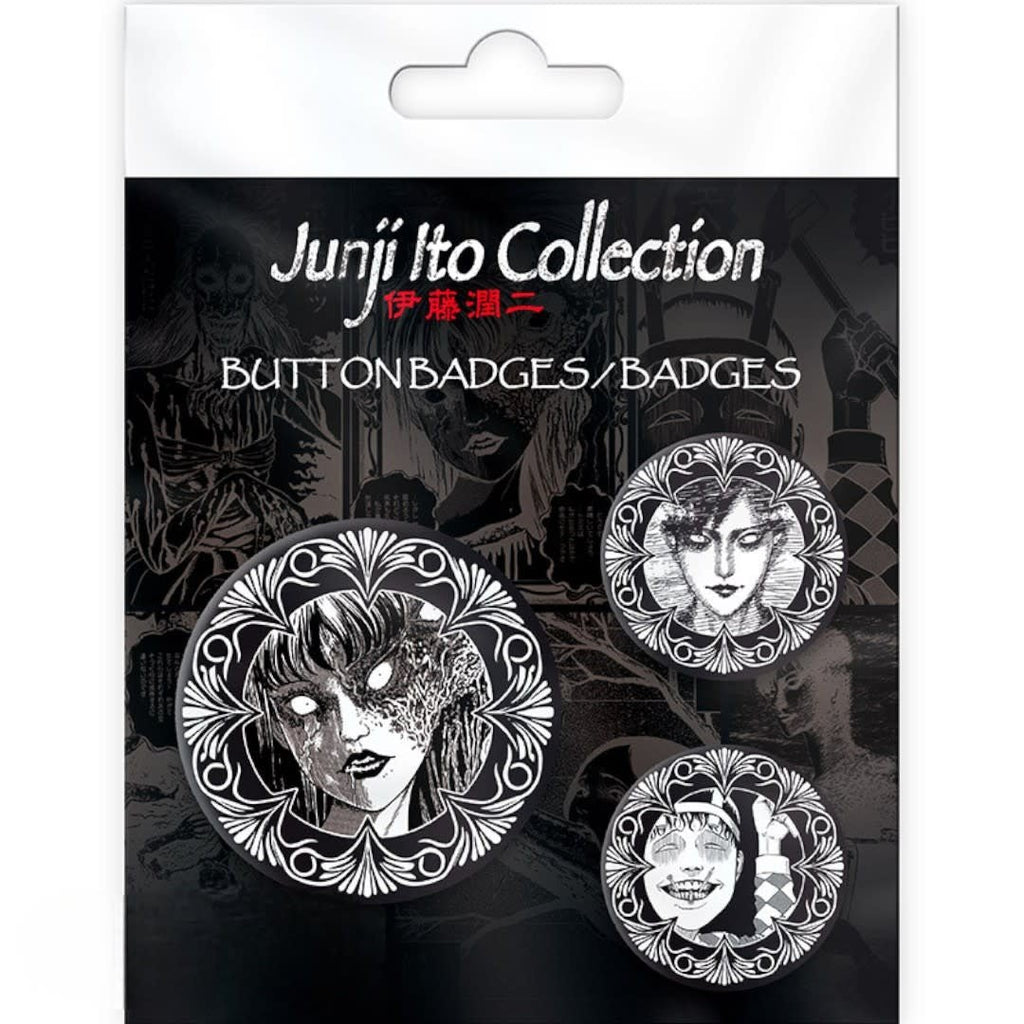 JUNJI ITO - Badge Pack - Collection - Fans Geek Store
