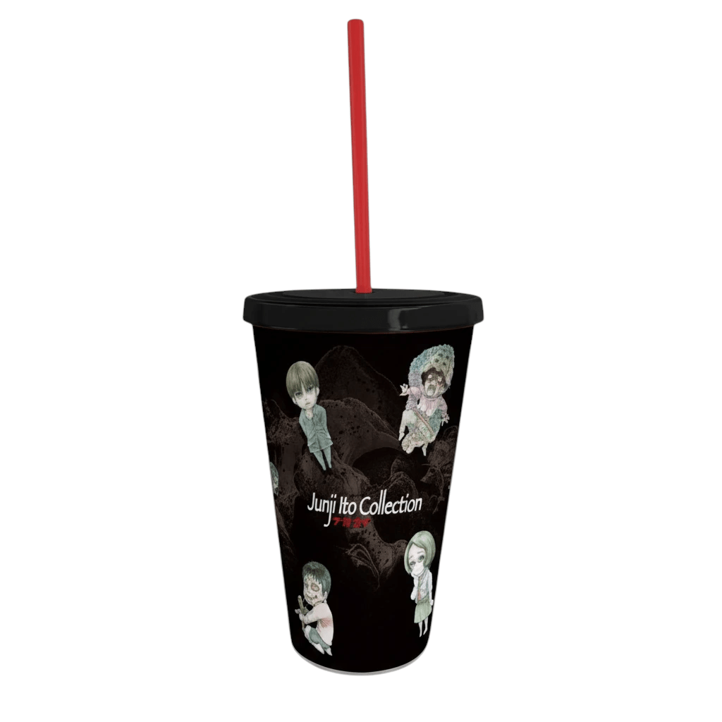 Junji Ito Chibi Art Tumbler met Rietje (470 ml) - Fans Geek Storeproduct_typeABYstyle
