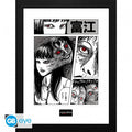 Junji Ito Ingelijste Print Tomie GB Eye 30x40cm