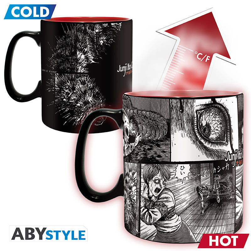 Junji Ito Warmte-Veranderende Mok Honored Ancestor ABYstyle Keramiek 460ml