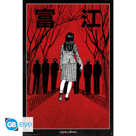 Junji Ito Poster Maxi Tomie GB Eye Papier 91.5x61cm