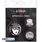 Junji Ito Uzumaki Badgeset (3 stuks) - Fans Geek Storeproduct_typeABYstyle