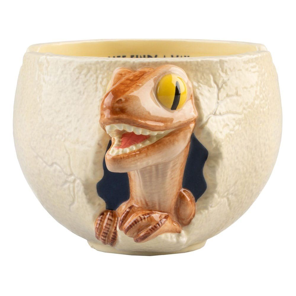 Jurassic Park 3D Bowl Raptor Head Stoneware 500ml - Fans Geek Storeproduct_typeheo