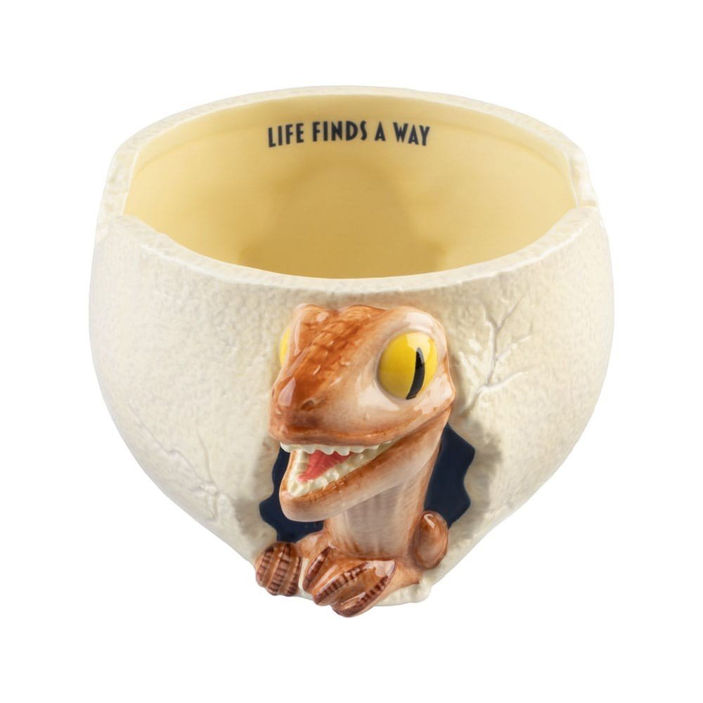 Jurassic Park 3D Bowl Raptor Head Stoneware 500ml - Fans Geek Storeproduct_typeheo