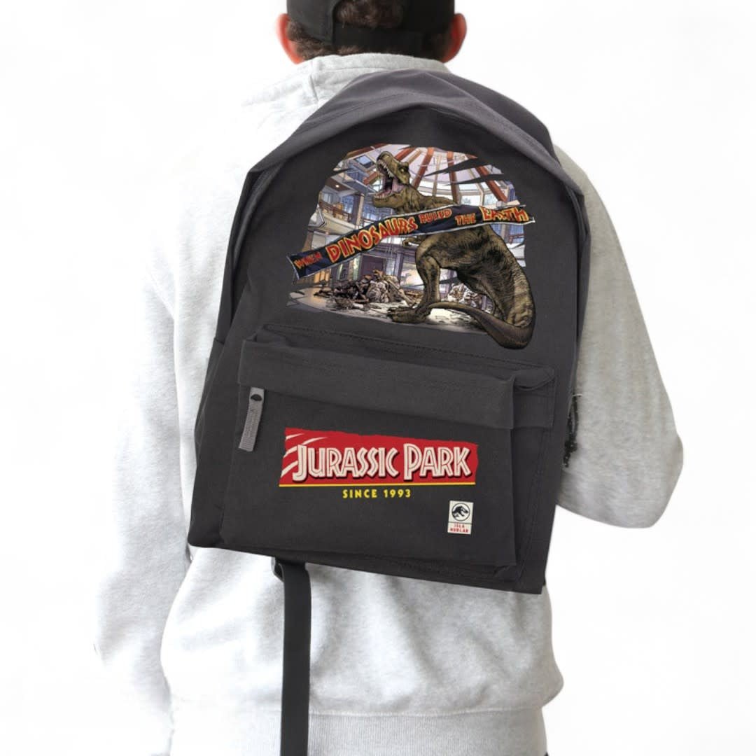 JURASSIC PARK - Backpack - "Museum scene" - Fans Geek Store
