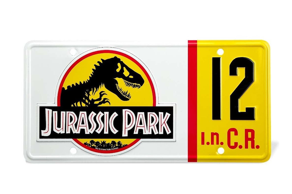Jurassic Park: Dennis Nedry License Plate Replica - Fans Geek Store