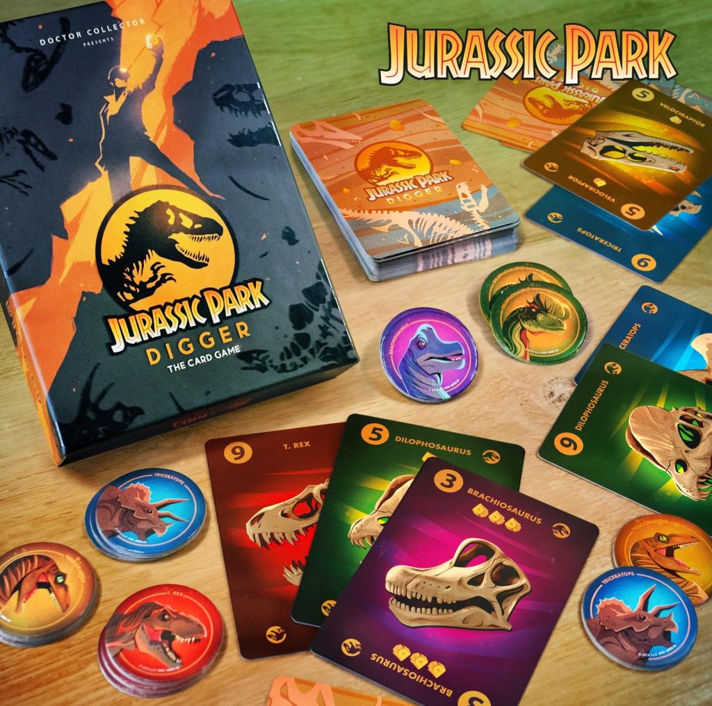 Jurassic Park Digger Kaartspel Doctor Collector Competitief Spel - Fans Geek Storeproduct_typeDoctor Collector
