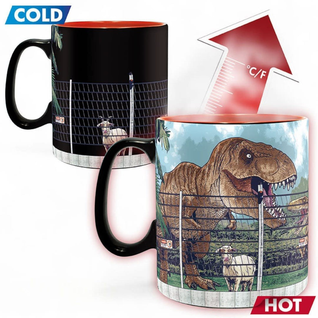 JURASSIC PARK - Mug Heat Change - 460 ml - Gate - Fans Geek Store