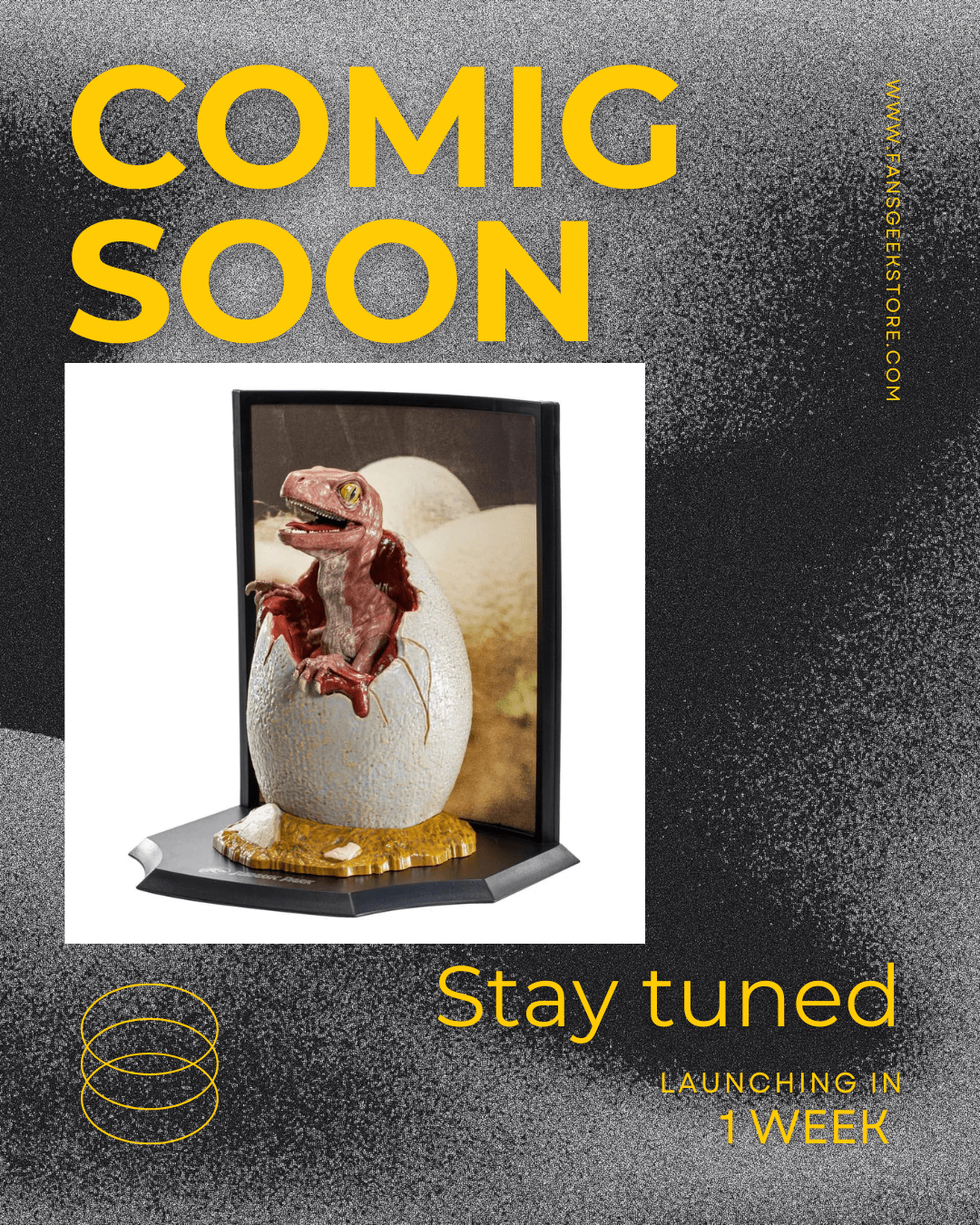 Jurassic Park Raptor - ei Beeldje Collectible Treasure Statue 12 cm - Fans Geek Storeproduct_typeThe Noble Collection